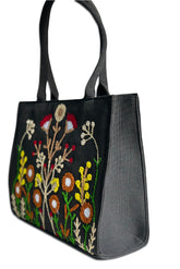 Premium Jute Tote Bag - Black